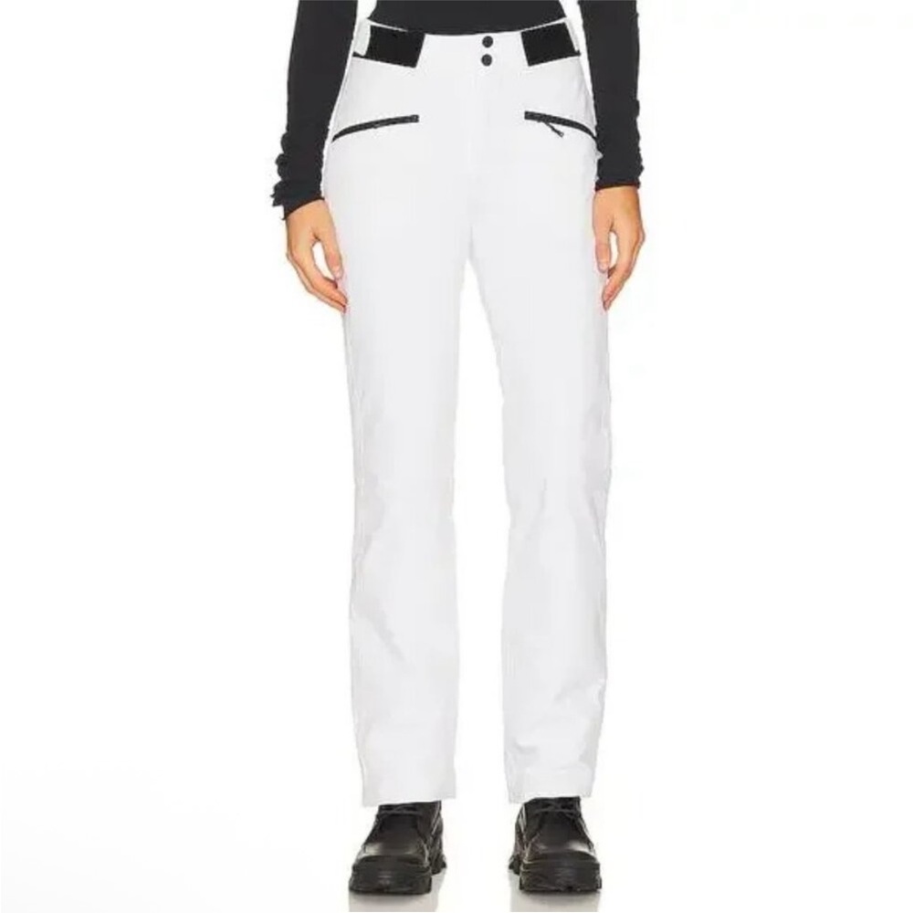 NWT Bogner Fire + Ice Nessa-T Straight Ski Pants in Off White/Black NEW Size 8 - Picture 3 of 15